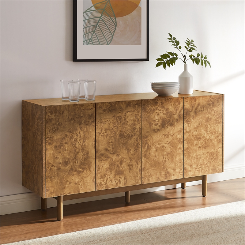 Crosley Furniture Levi Sideboard in Maple