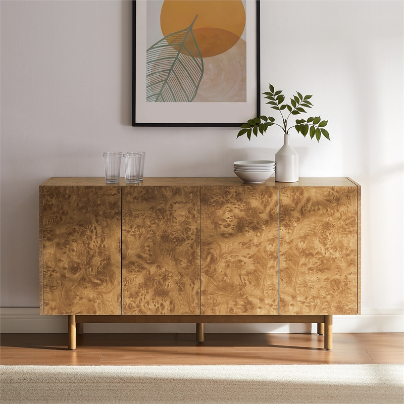 Crosley Furniture Levi Sideboard in Maple