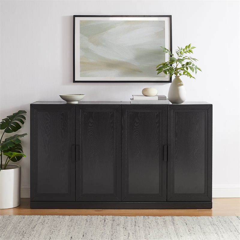 Crosley Furniture Essen Sideboard in Black