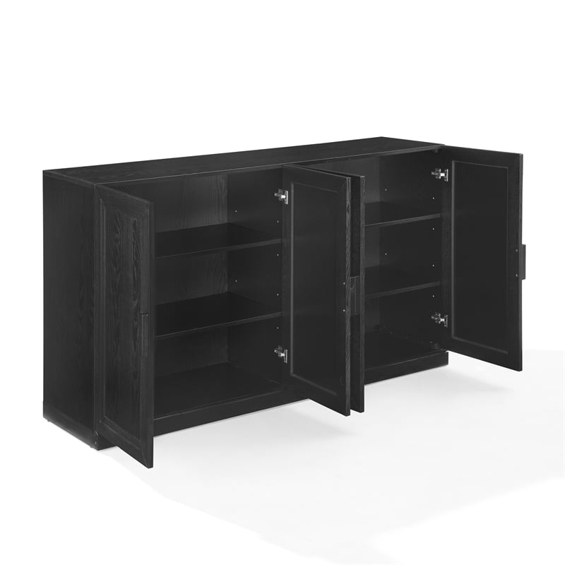 Crosley Furniture Essen Sideboard in Black
