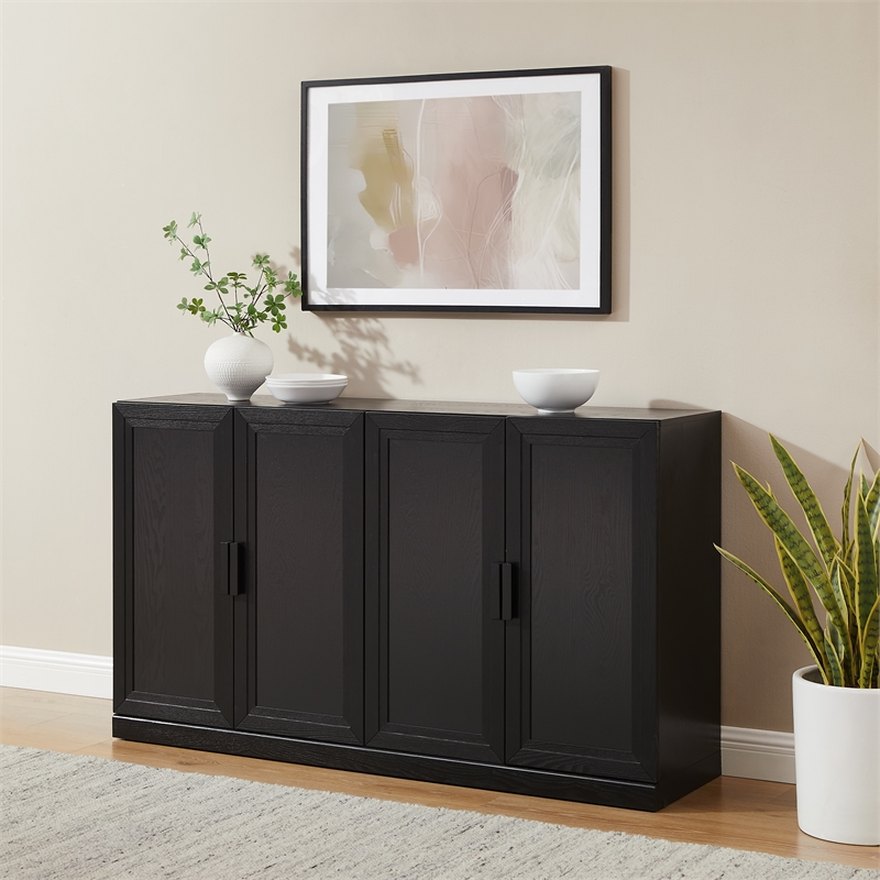Crosley Furniture Essen Sideboard in Black