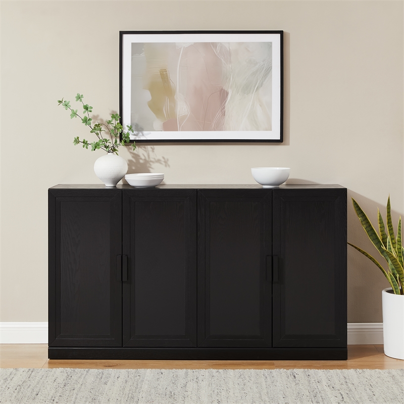 Crosley Furniture Essen Sideboard in Black