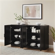 Crosley Furniture Essen Sideboard in Black