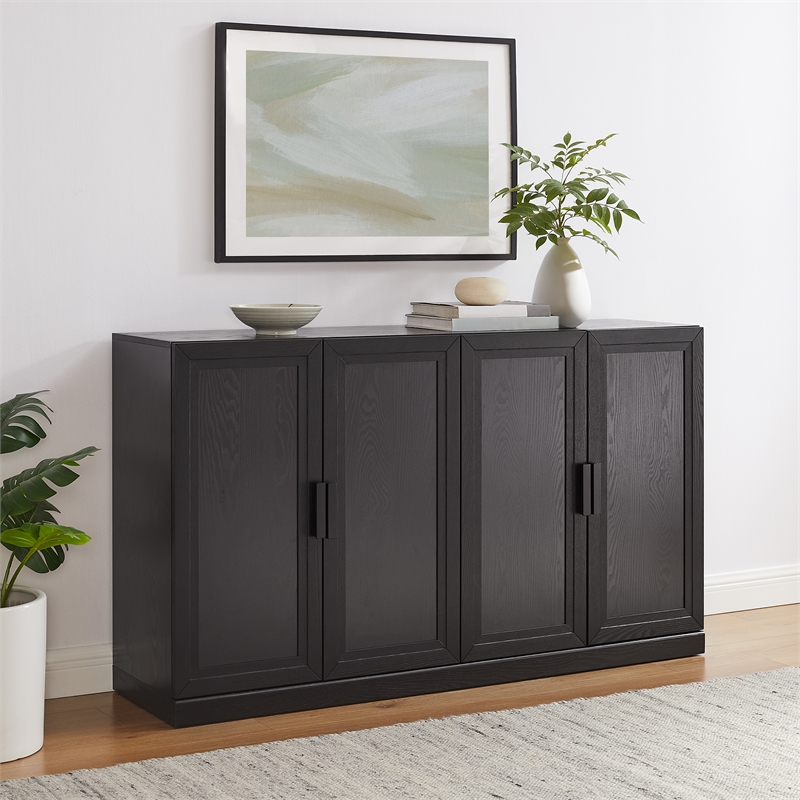 Crosley Furniture Essen Sideboard in Black