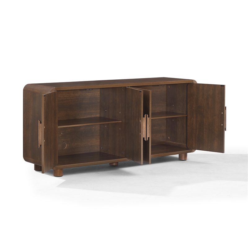 Crosley Furniture Millie Sideboard in Brown