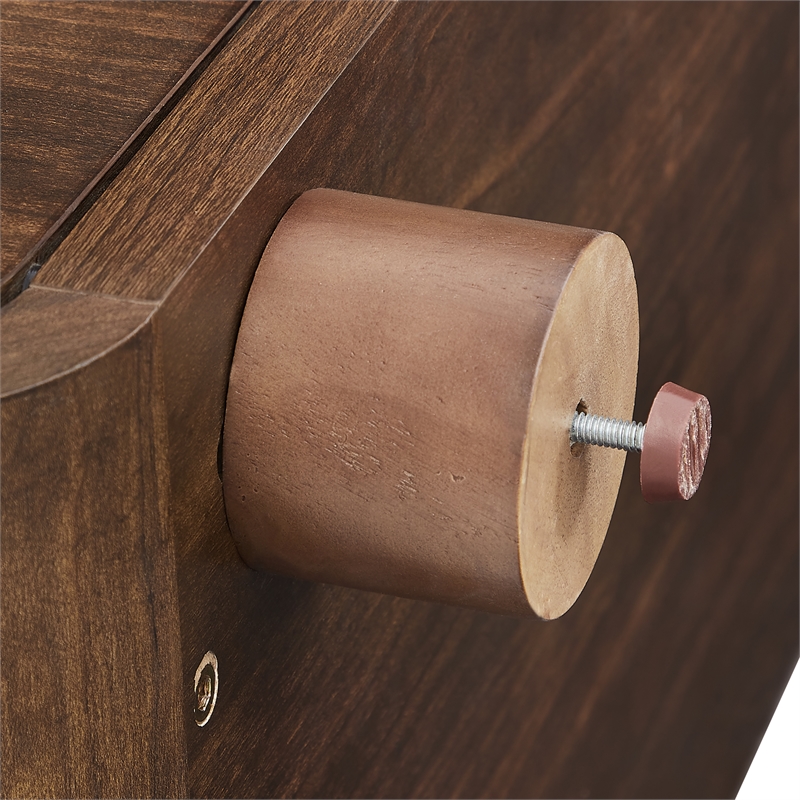 Crosley Furniture Millie 3-Piece Sideboard And Pantry Set in Brown