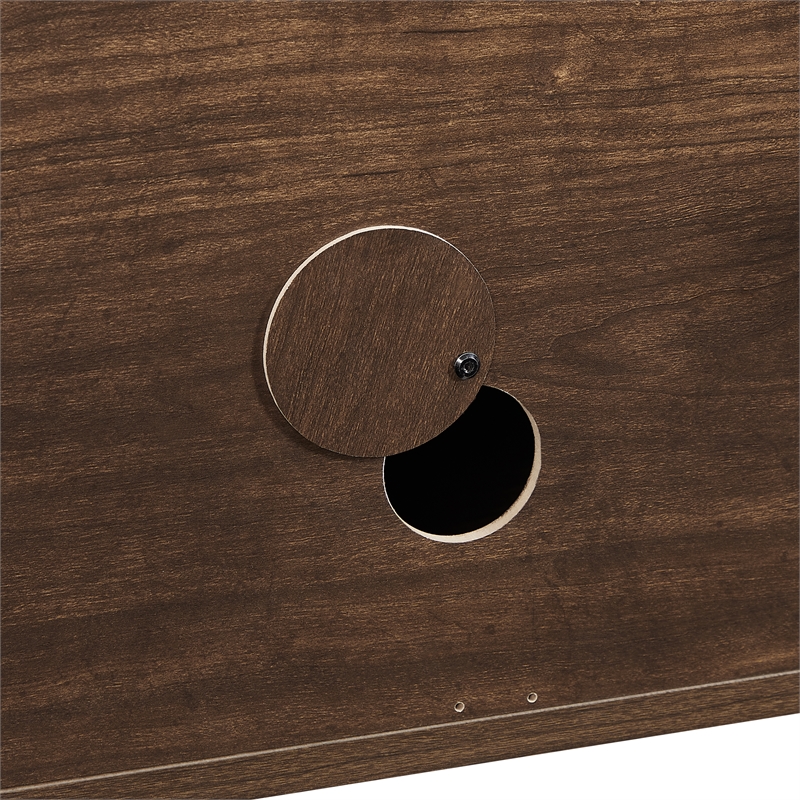 Crosley Furniture Millie 3-Piece Sideboard And Pantry Set in Brown