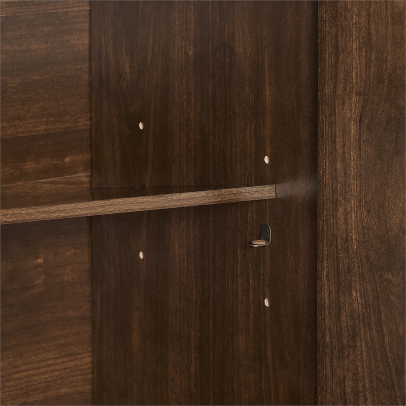 Crosley Furniture Millie 3-Piece Sideboard And Pantry Set in Brown