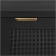 Crosley Furniture Kenji Record Storage Media Console in Black