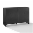 Crosley Furniture Kenji Record Storage Media Console in Black