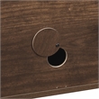 Crosley Furniture Millie 3-Piece  Entertainment Center in Brown