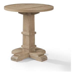 Crosley Furniture Joanna Side Table in Rustic Brown