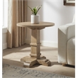 Crosley Furniture Joanna Side Table in Rustic Brown