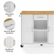 Crosley Furniture Stella Kitchen Cart in White