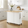 Crosley Furniture Stella Kitchen Cart in White