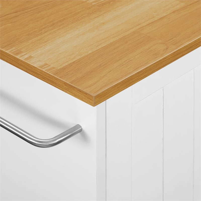 Crosley Furniture Stella Kitchen Cart in White