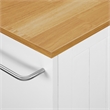 Crosley Furniture Stella Kitchen Cart in White