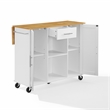 Crosley Furniture Stella Kitchen Cart in White
