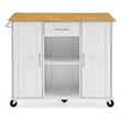 Crosley Furniture Stella Kitchen Cart in White