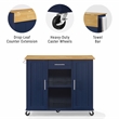 Crosley Furniture Stella Kitchen Cart in Navy