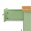 Crosley Furniture Stella Kitchen Cart in Mint