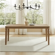 Crosley Furniture Katia Dining Table in Driftwood