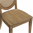 Crosley Furniture Katia 9Pc Dining Set With Cane-Back Chairs in Driftwood