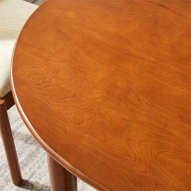 Crosley Furniture Kennedy Dining Table in Walnut