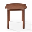 Crosley Furniture Kennedy Dining Table in Walnut