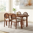 Crosley Furniture Kennedy 5-Piece Dining Table in Walnut