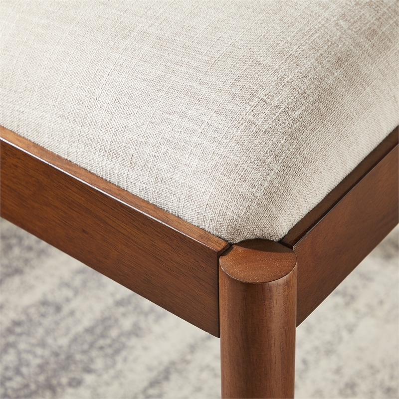 Crosley Furniture Kennedy 5-Piece Dining Table in Walnut