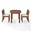 Crosley Furniture Kennedy 5-Piece Dining Table in Walnut