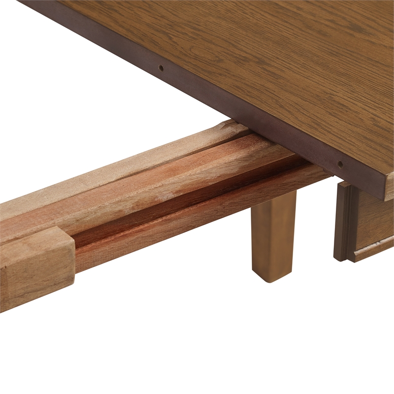 Crosley Furniture Alessia Dining Table in Brown