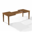 Crosley Furniture Alessia Dining Table in Brown