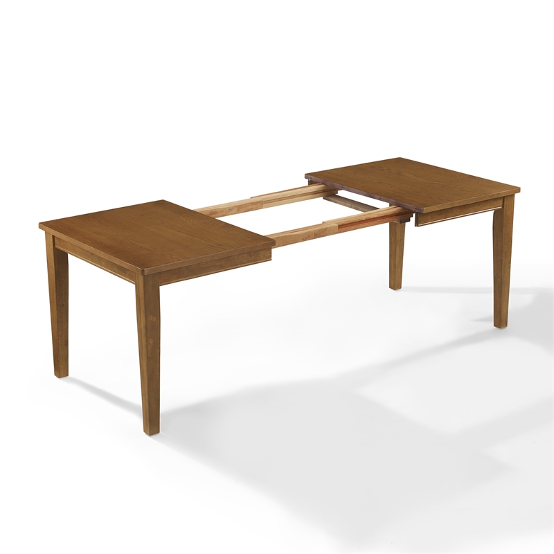 Crosley Furniture Alessia Dining Table in Brown