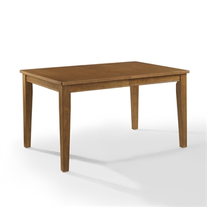 Crosley Furniture Alessia Dining Table in Brown