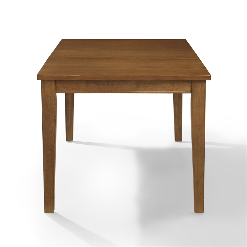 Crosley Furniture Alessia Dining Table in Brown