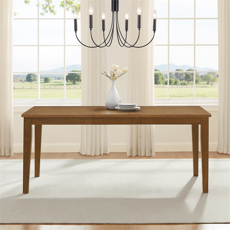 Crosley Furniture Alessia Dining Table in Brown