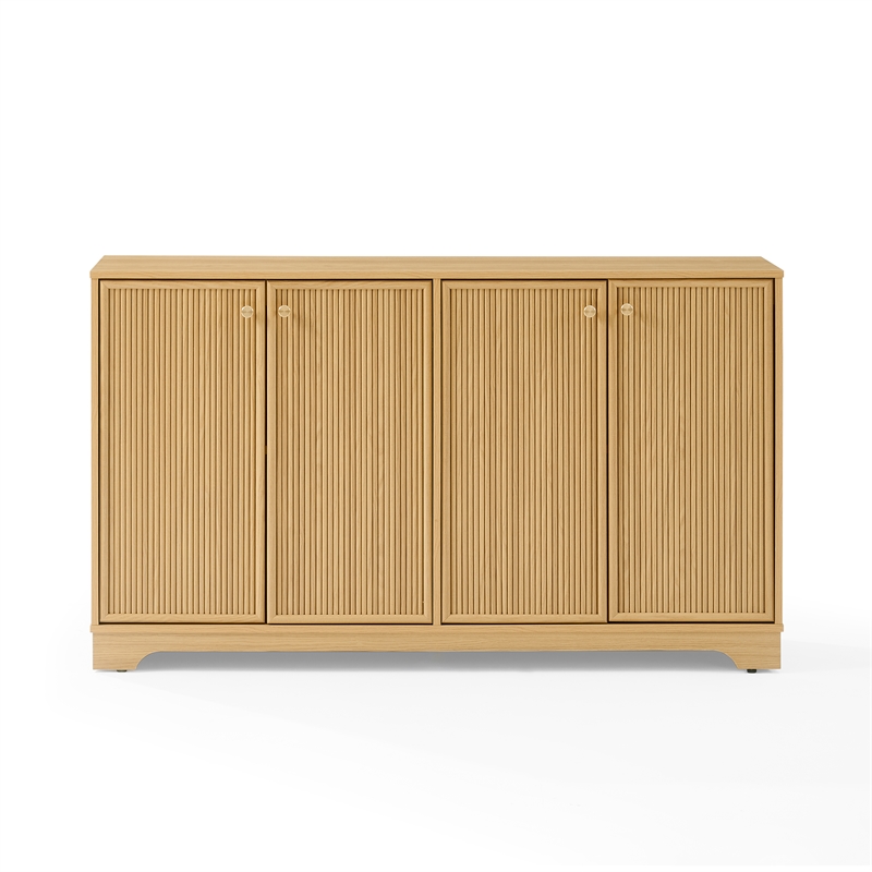 Crosley Furniture Naomi Sideboard in White Oak