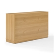 Crosley Furniture Naomi Sideboard in White Oak