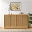 Crosley Furniture Naomi Sideboard in White Oak