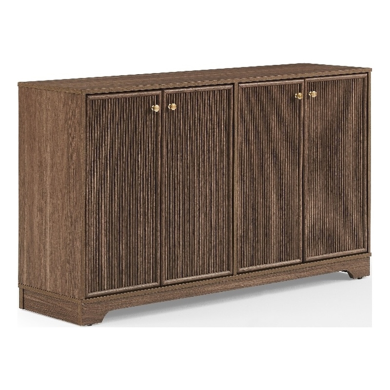Crosley Furniture Naomi Sideboard in Walnut