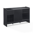 Crosley Furniture Arden Record Player Cabinet With Vinyl Storage in Black