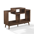 Crosley Furniture Nashville Medium Record Player Stand W/ Vinyl Storage in Brown