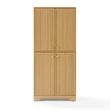 Crosley Furniture Naomi Kitchen Storage Pantry in White Oak
