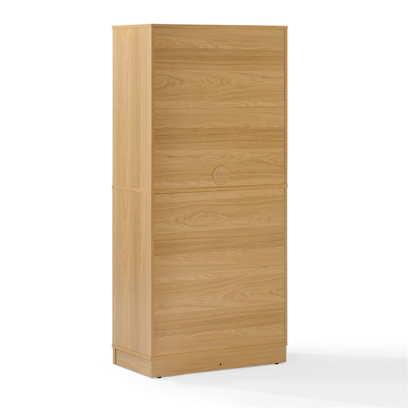 Crosley Furniture Naomi Kitchen Storage Pantry in White Oak