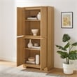 Crosley Furniture Naomi Kitchen Storage Pantry in White Oak