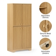 Crosley Furniture Naomi Kitchen Storage Pantry in White Oak