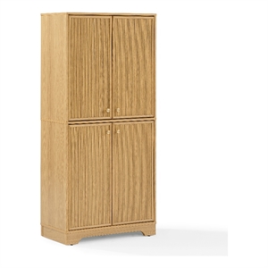 Crosley Furniture Naomi Kitchen Storage Pantry in White Oak