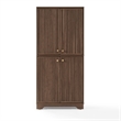 Crosley Furniture Naomi Kitchen Storage Pantry in Walnut